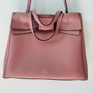 Kate spade Olive Drive Brigette Bow Dust Peony Satchel /tote/crossbody bag